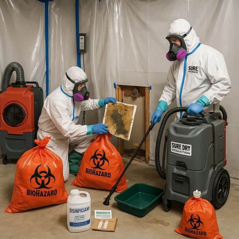 Contaminated Water Handling Protocols process in La Salle County, TX
